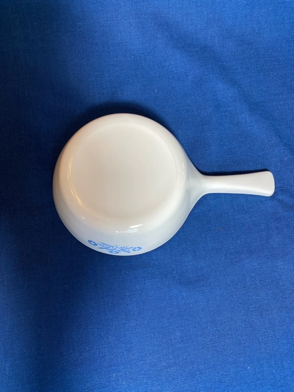 Vintage Corning Ware Menuette Blue Cornflower P-81-B 1-Pint Saucepan & Lid